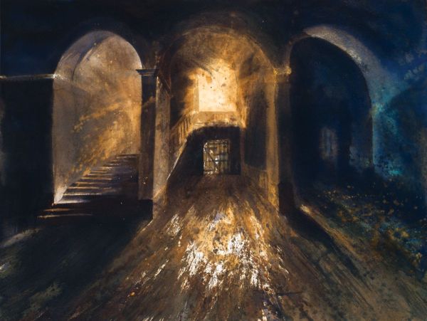 Dream I, 2023, Ink on paper, 46 x 61 cm.