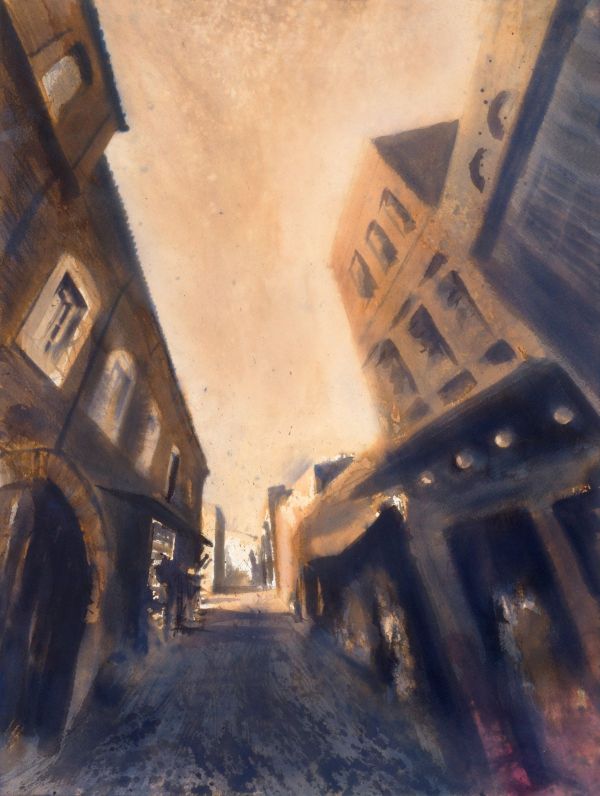 Fatih, 2024, Ink on paper, 61 x 46 cm.