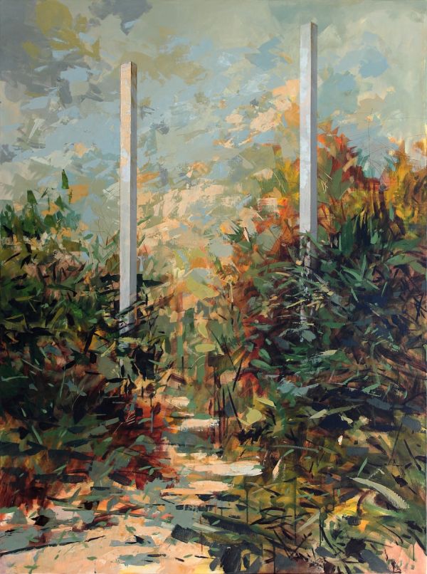 Prank, 2022, Acrylic on canvas, 130 x 97 cm