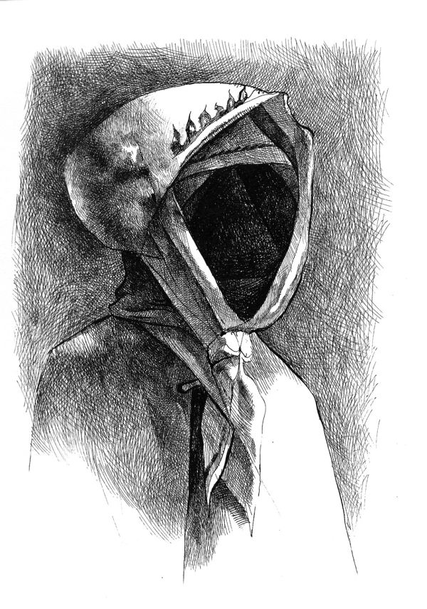 Function Follows Form / "Absentpaedia" Series, 2020, Ink on paper, 24 x 30 cm.