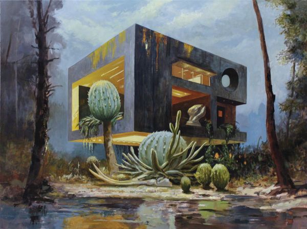 Bad Seed, 2023, Oil on canvas, 97 x 130 cm.