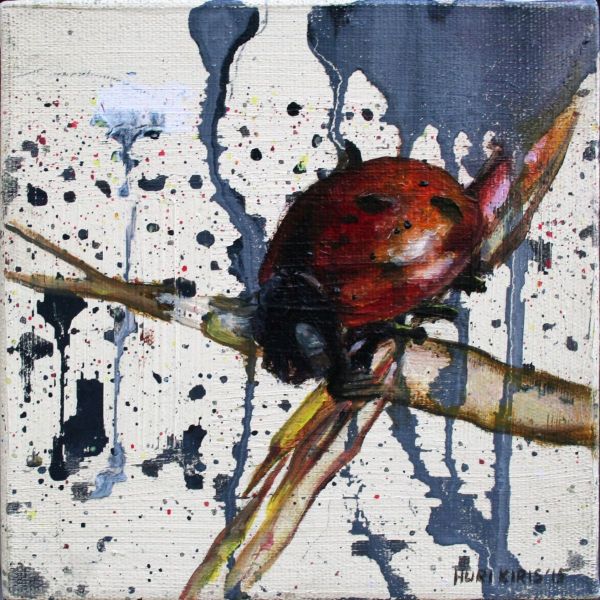 Untitled, 2015, Oil on canvas, 15 x 15 cm.