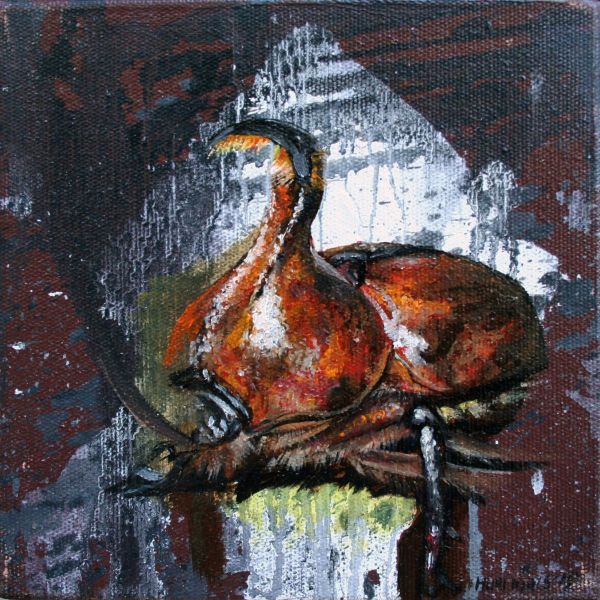 Untitled, 2015, Oil on canvas, 15 x 15 cm.