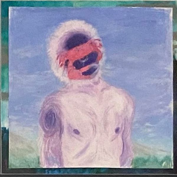 Untitled 01, 2022, Mixed media on paper, 50,2 x 50,2 cm