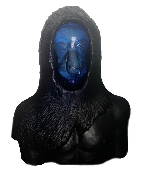 The Blue Talisman, 2022, Polyester, Variable dimensions / Değişken ebatlar