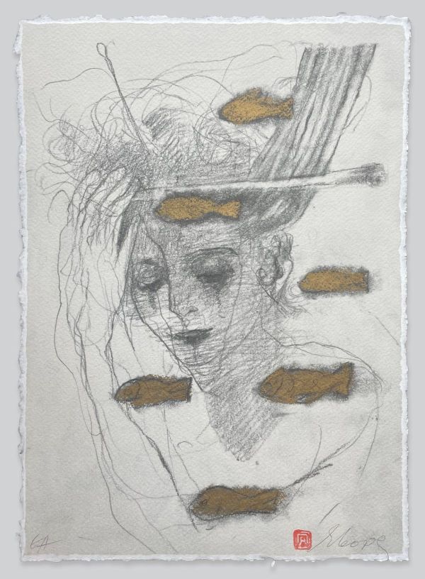 “100 Sonnets 100 Drawings” series, 2022, Limited edition, 32 x 23 cm