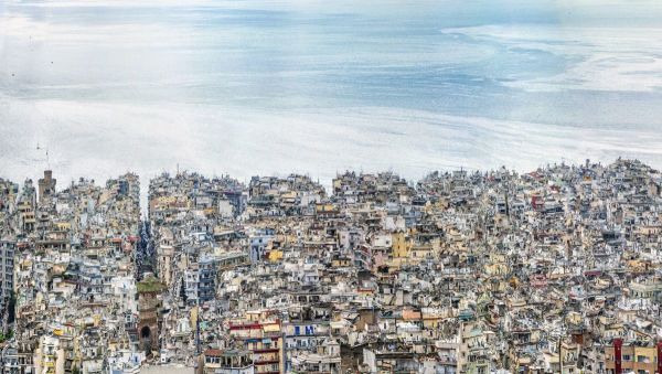 Thessaloniki, 2015, Lambda C-print, diasec, 102 x 180 cm.