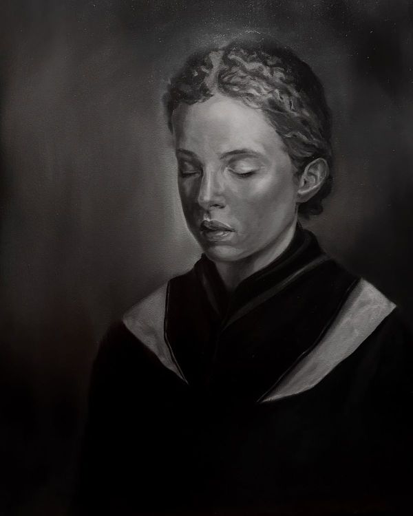 Gör Beni, 2025, Oil on canvas, 73 x 92 cm.