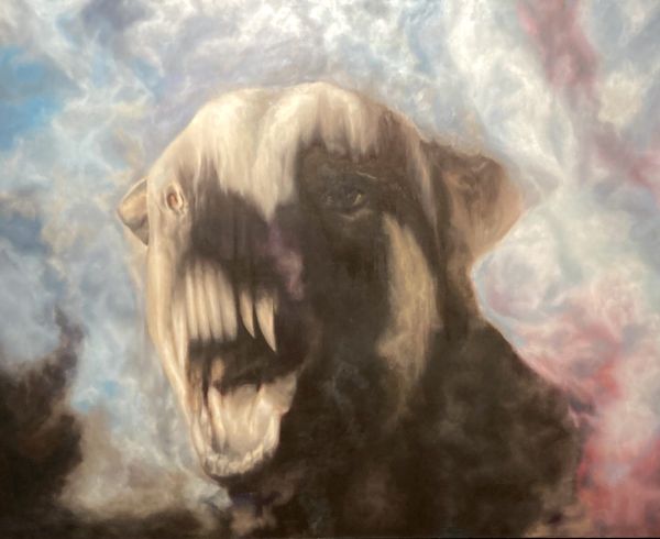 Untitled, 2015, Mixed media on canvas, 160 x 200 cm.