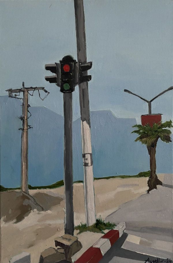 Where Have People Gone? I, 2024, Oil on Canvas, 60 x 40 cm.