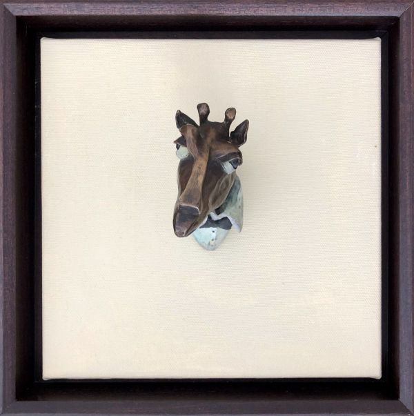 Giraffe Man, 2023, Bronze, 1