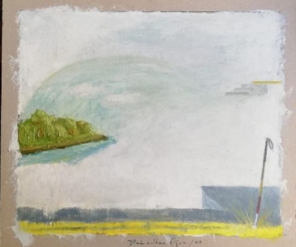 Freedom for Everyone!, 2022, Oil on cardboard, 36 x 40 cm.