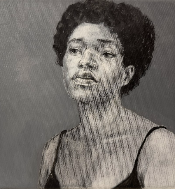 Untitled, 2026, Oil on canvas, 25 x 25 cm.