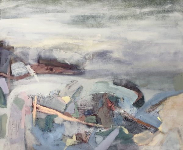 Untitled, 2022, Oil on canvas, 60 x 73 cm.