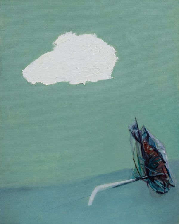 Untitled, 2024, Oil on canvas, 58 x 46 cm.