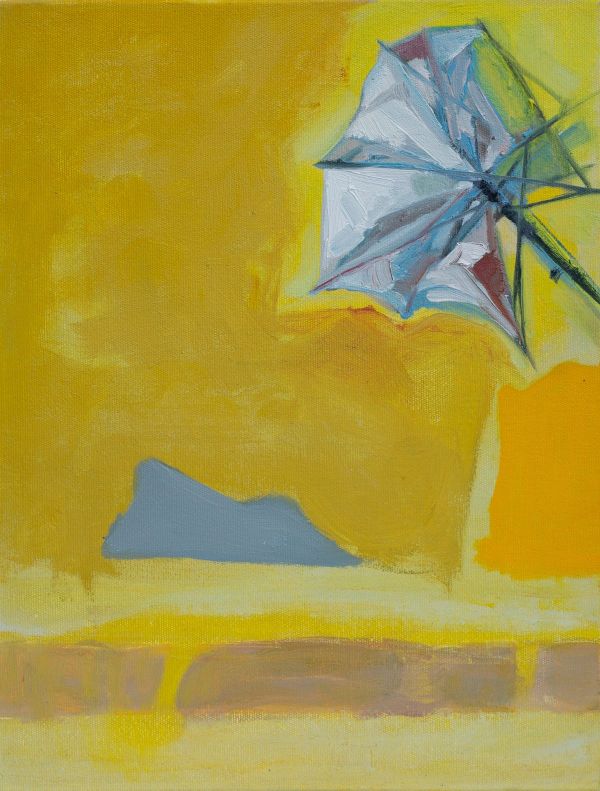 Untitled, 2024, Oil on canvas, 35 x 27 cm.