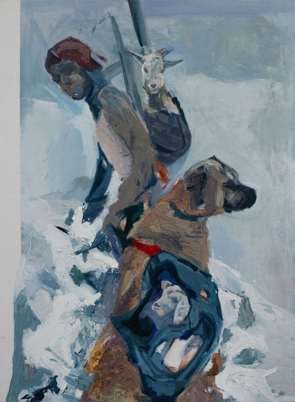 Untitled, 2025, Oil on canvas, 81 x 60 cm.