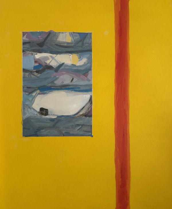 Untitled, 2025, Oil on canvas, 60 x 73 cm.