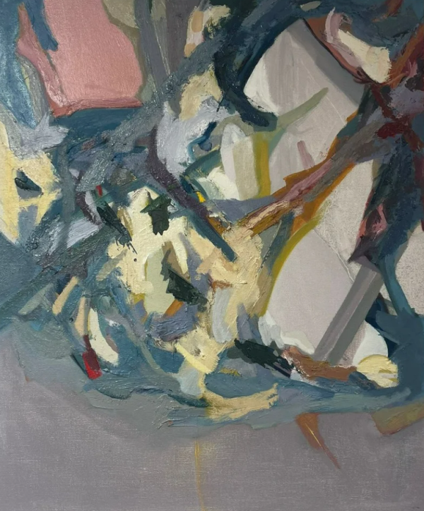 Untitled, 2022, Oil on canvas, 60 x 50 cm.