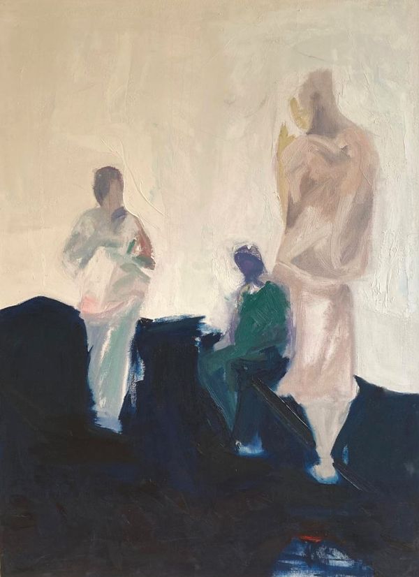 Untitled, 2025, Oil on canvas, 81 x 60 cm.