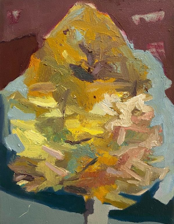 Untitled, 2023, Oil on canvas, 35 x 27 cm.