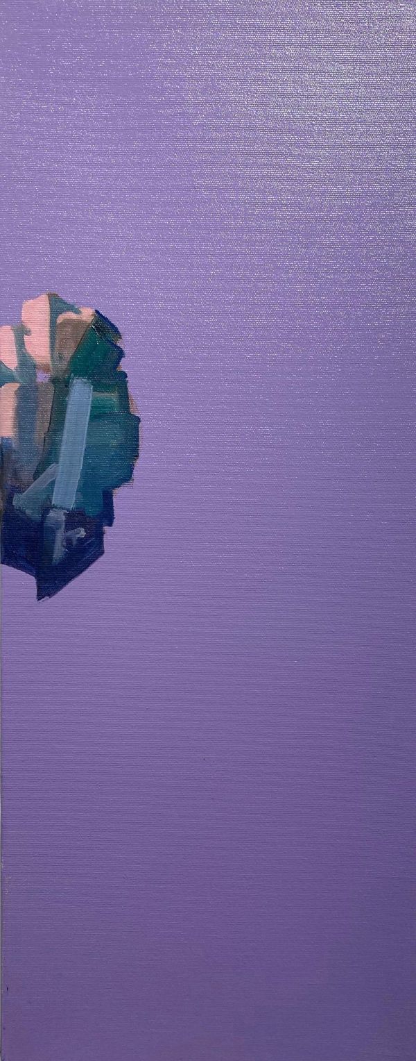 Untitled, 2024, Oil on canvas, 61 x 24 cm.