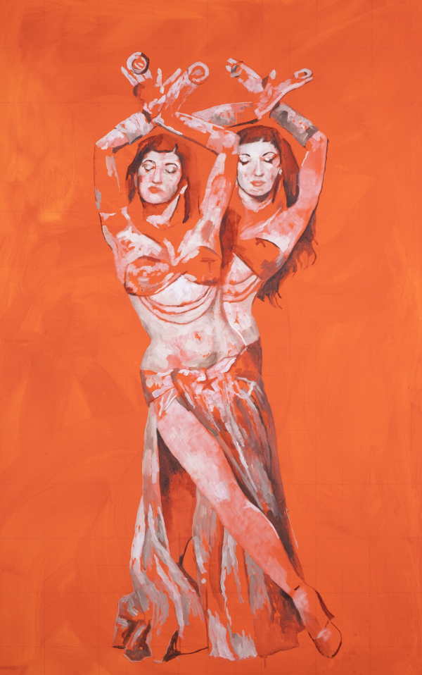 Desire, 2025, Oil on canvas, 140 x 89 cm.