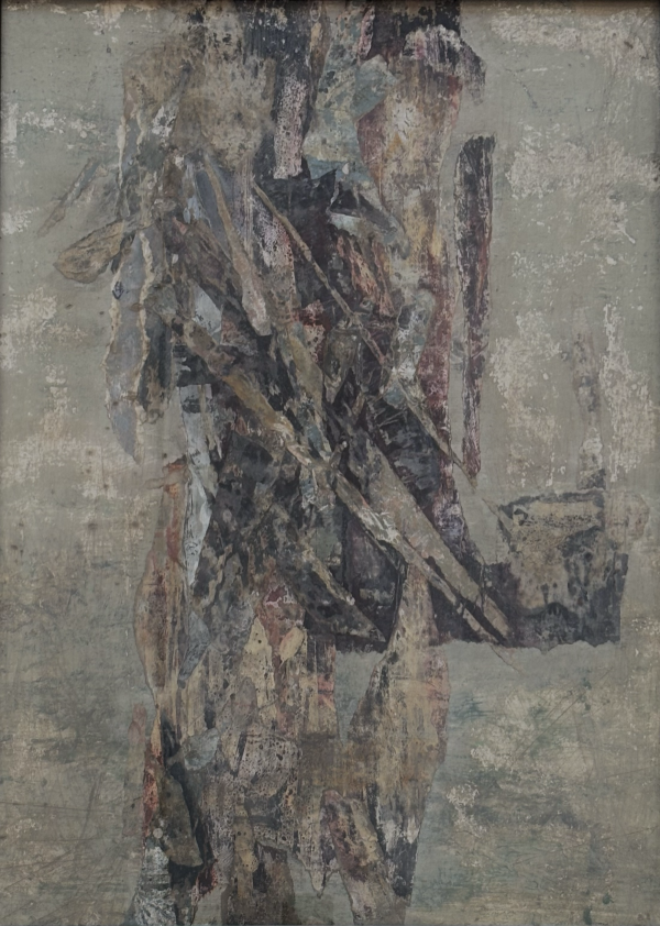 Untitled, Tarihsiz, Mixed media on paper, 70 x 50