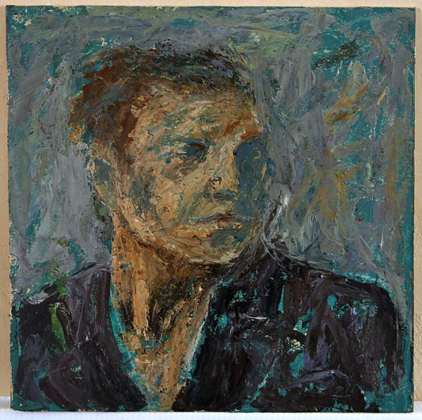 Untitled, Tarihsiz, Mixed media on hardboard, 30 x 30