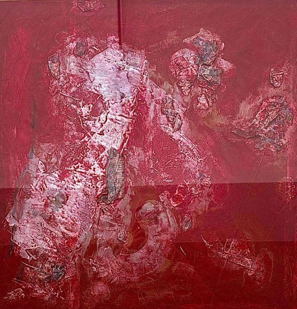 Untitled, Tarihsiz, Mixed media on paper, 60 x 57.5