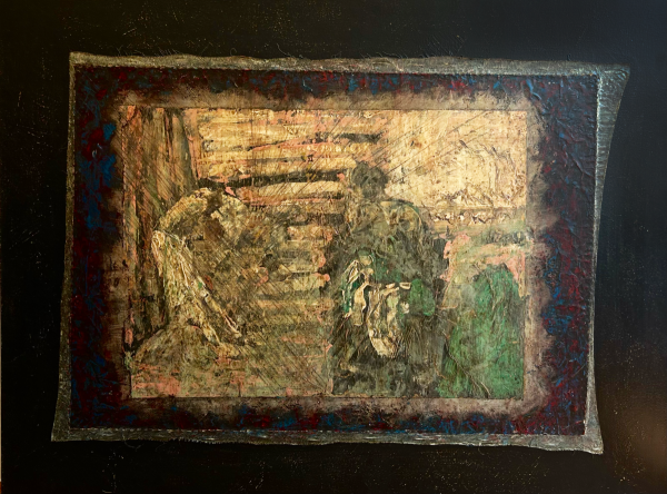 Sovereignty, Tarihsiz, Mixed media on canvas, 100 x 130 cm