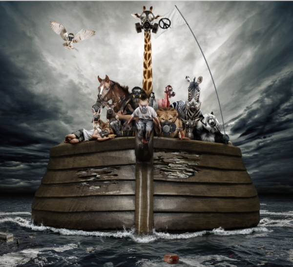 Plastic Dreams, 2019, Hot, glossy print, 165 x 150 cm.