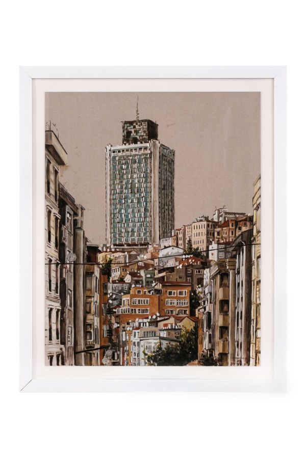 Untitled, 2018, Oil on canvas, 75 x 62 cm.