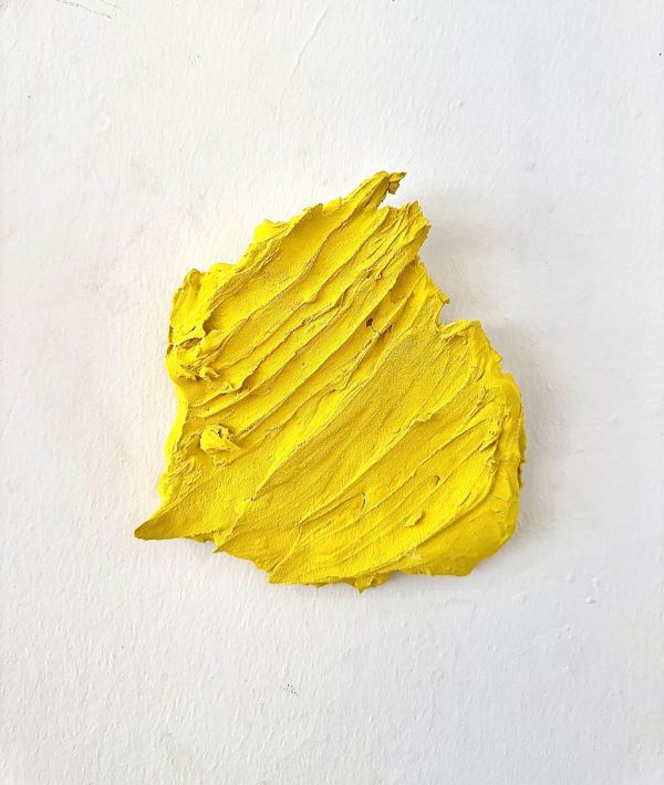 Experimental 35, 2025, Free-form shaping, 1180°C, ceramic, 15 x 14 x 1