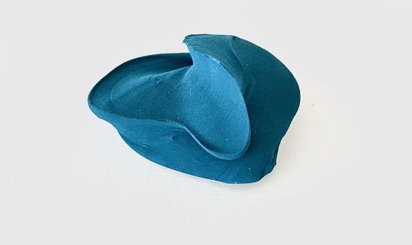 Experimental Sketch 4, 2025, Free-form shaping, 1180°C, ceramic, 10 x 12 x 6