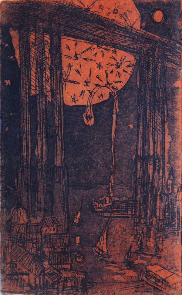 Balat, 2021, Engraving, 24,5 x 17,5 cm