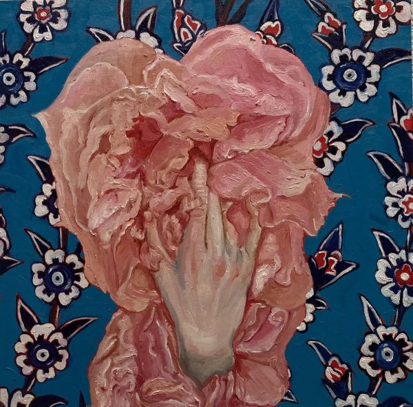 Charm, 2023, Oil on canvas, 40 x 40 cm.