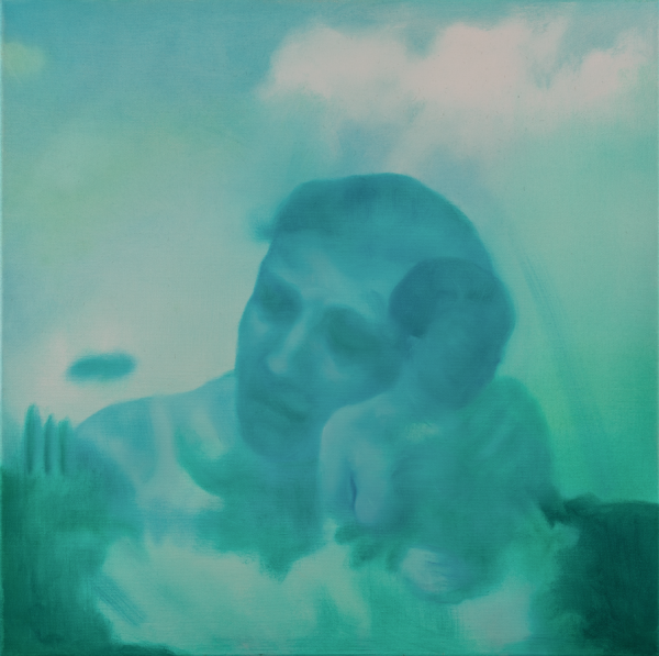 Je Crois Entendre Encore, 2025, Oil on canvas, 50 x 50 cm.