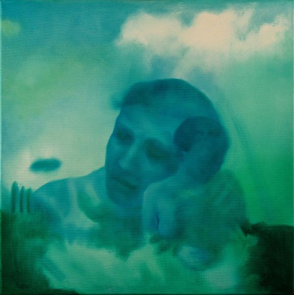 Je Crois Entendre Encore, 2025, Oil on canvas, 50 x 50 cm.