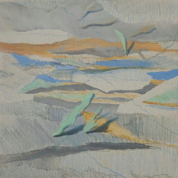 Reformation II, 2023, Oil on canvas, 25 x 25 cm.